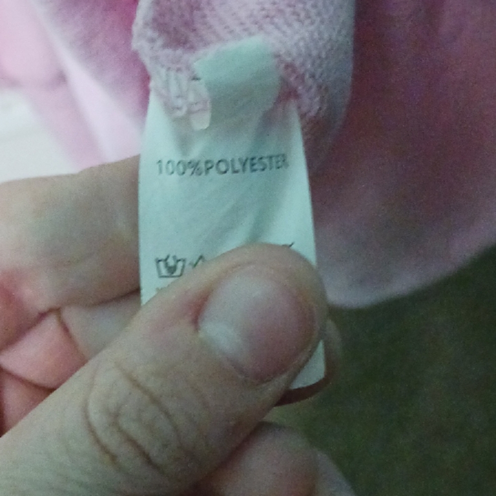 Pink Sweater with Candy Cane Design - Picture 3 of 7